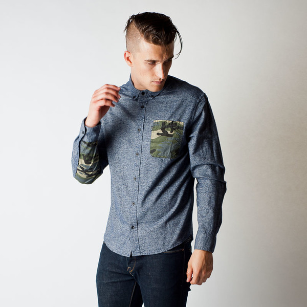 Men's Wolf & Man Hunter Shirt Men's Wolf & Man Hunter Shirt