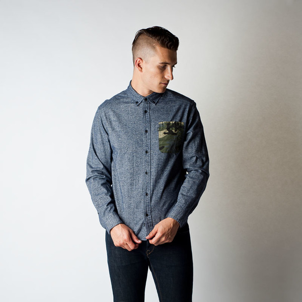 Men's Wolf & Man Hunter Shirt Men's Wolf & Man Hunter Shirt