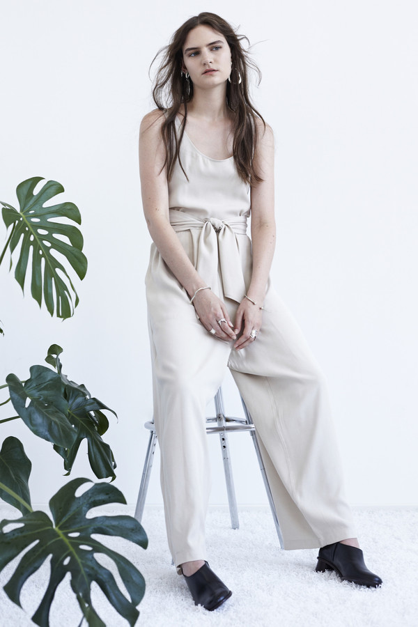 Shaina Mote Tie Jumpsuit Shaina Mote Tie Jumpsuit