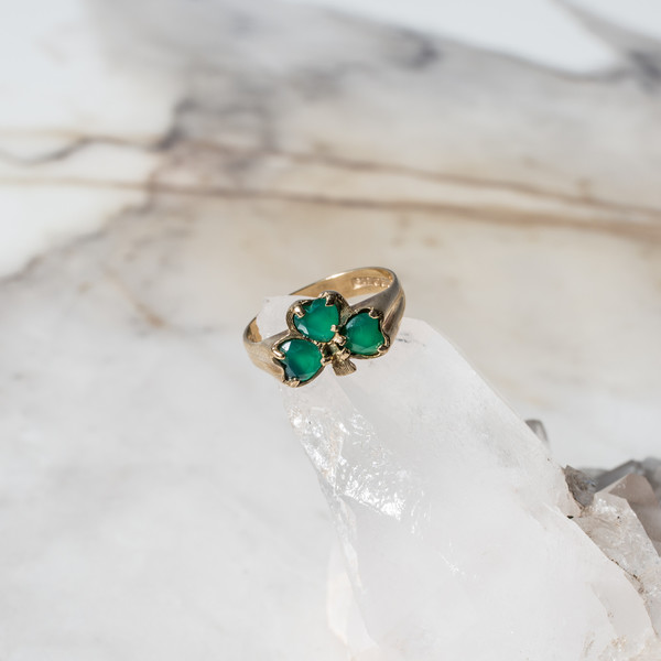 Shamrock Emerald Ring Shamrock Emerald Ring