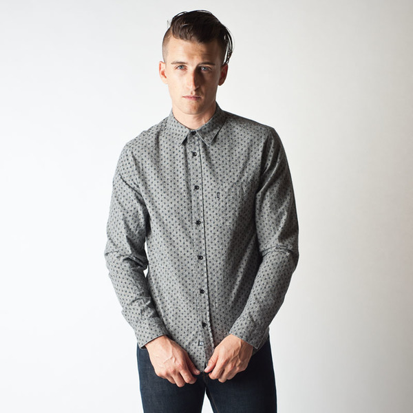 Men's Wolf & Man Le Blanc 2 Shirt Men's Wolf & Man Le Blanc 2 Shirt