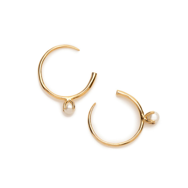 BING BANG JEWELRY / B.O. ANNEAU PERLE - OR BING BANG JEWELRY / B.O. ANNEAU PERLE - OR