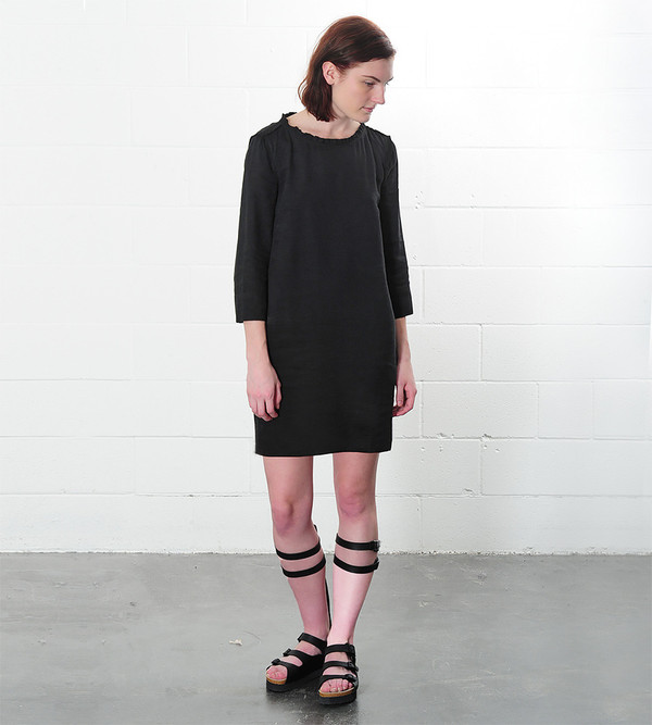 Raquel Allegra Linen Shift Dress Raquel Allegra Linen Shift Dress