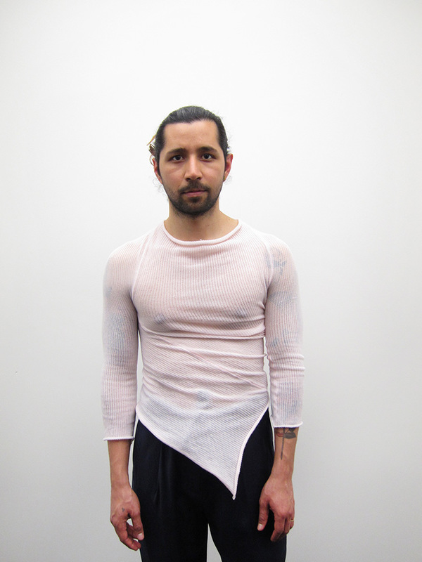 Eckhaus Latta Wolly Mummy Longsleeve, Pink Eckhaus Latta Wolly Mummy Longsleeve, Pink