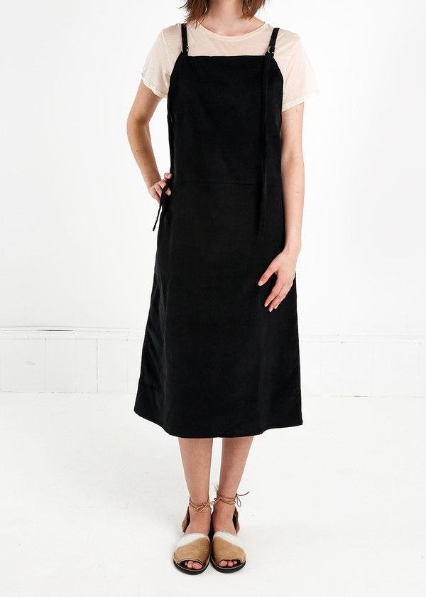 Baserange Fine Corduroy Overall Dress Baserange Fine Corduroy Overall Dress