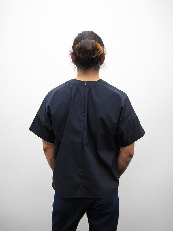 Unisex Suzanne Rae Oversized Pocket T, Cotton/Nylon Unisex Suzanne Rae Oversized Pocket T, Cotton/Nylon