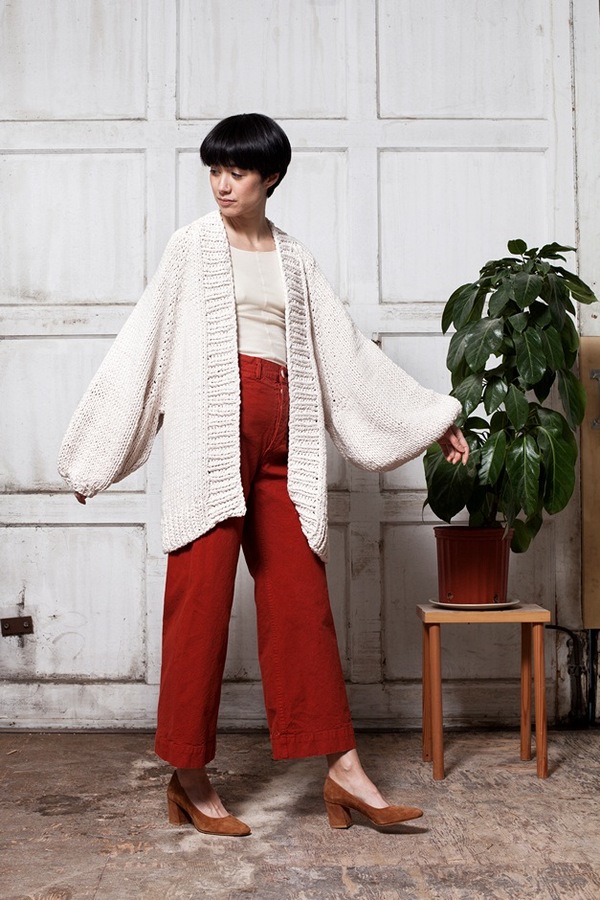 I Love Mr. Mittens Balloon Sleeve Cardigan - champagne I Love Mr. Mittens Balloon Sleeve Cardigan - champagne