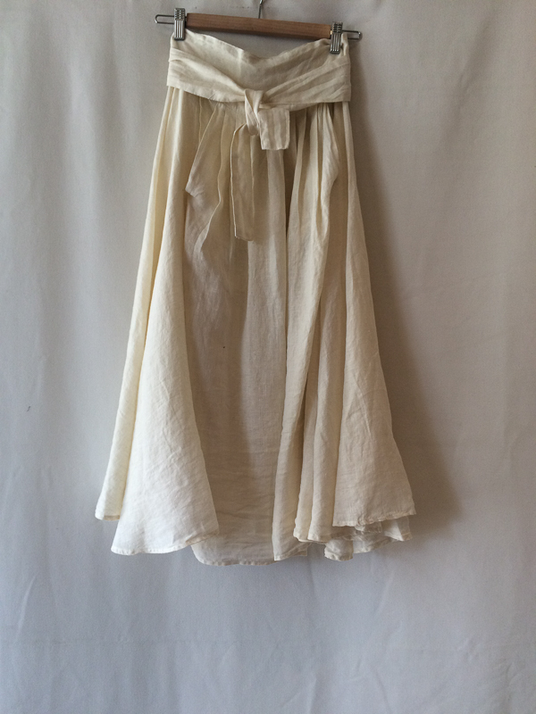 Black Crane Wrap Skirt Black Crane Wrap Skirt