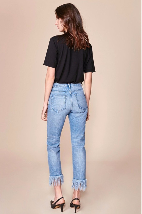 3x1 NYC WM3 Straight Crop Fringe / Stella 3x1 NYC WM3 Straight Crop Fringe / Stella