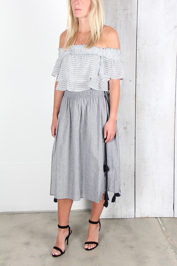 APIECE APART ASSISI TEA LENGTH WABI SKIRT APIECE APART ASSISI TEA LENGTH WABI SKIRT