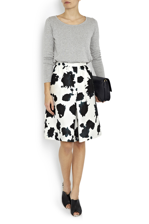 WHiT Cow Print Chime Skirt WHiT Cow Print Chime Skirt