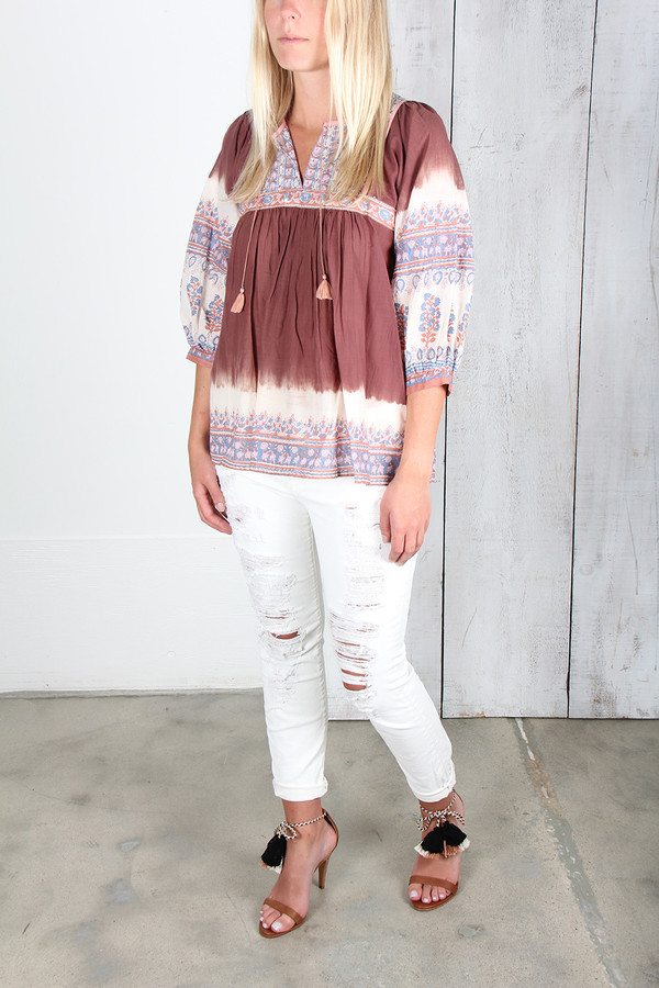 ULLA JOHNSON GLORIA PEASANT TOP ULLA JOHNSON GLORIA PEASANT TOP