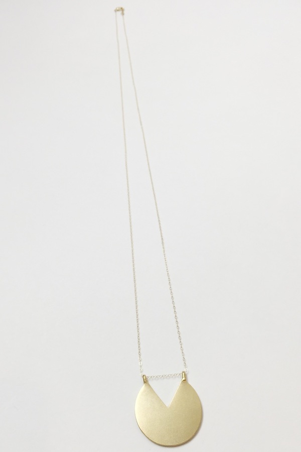 Baleen Subtracted "V" Necklace Baleen Subtracted "V" Necklace