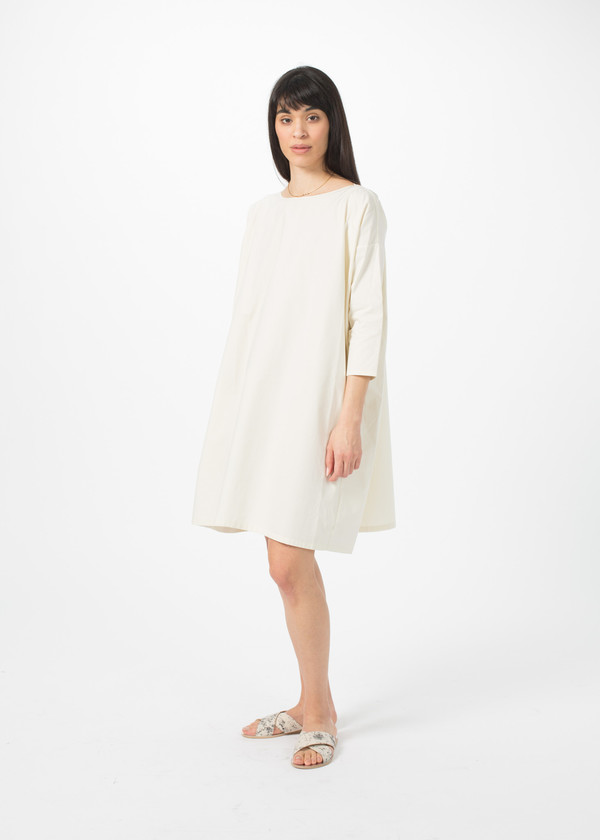 Organic by John Patrick Broadcloth Slim Sleeve Dress Organic by John Patrick Broadcloth Slim Sleeve Dress