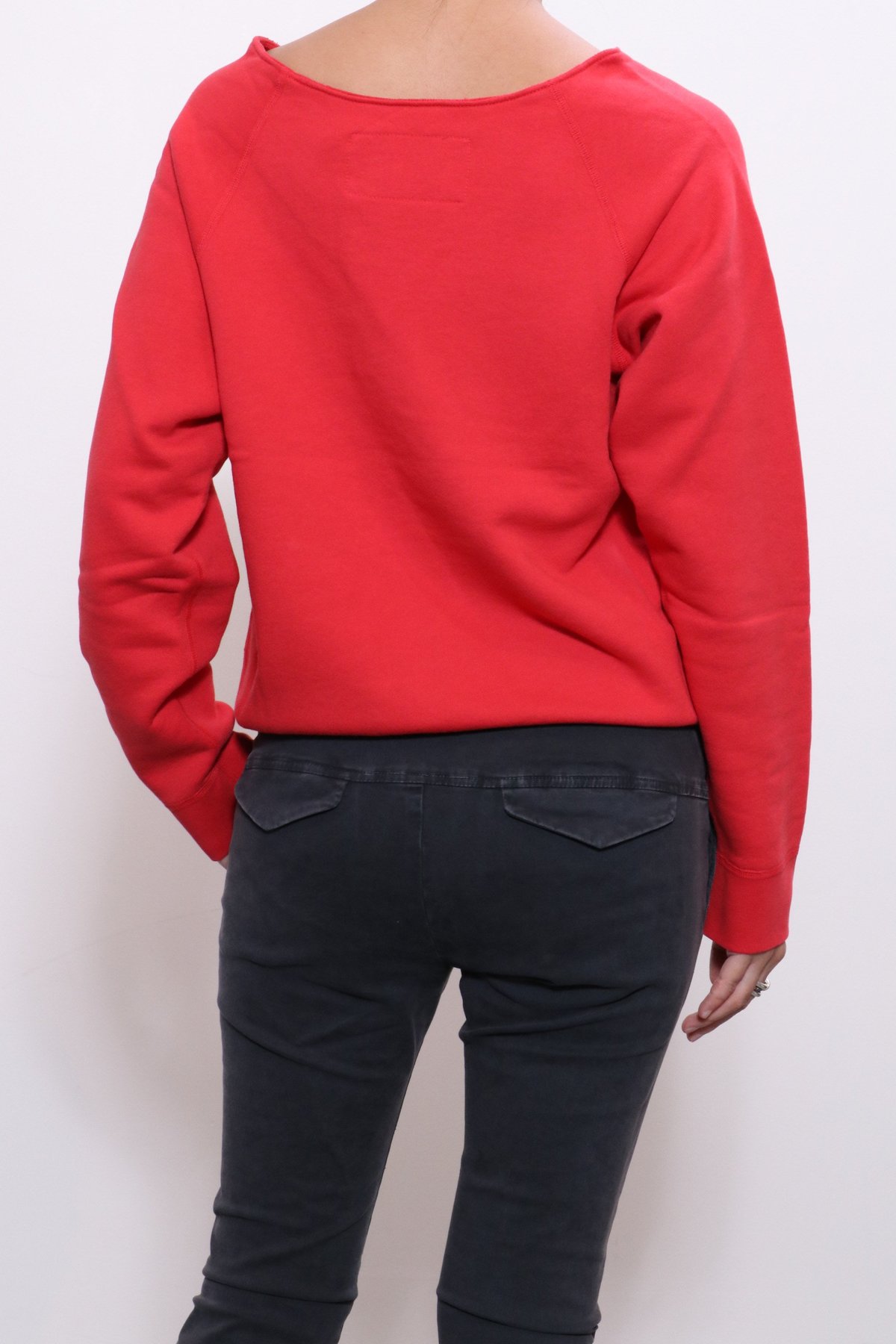 Nili Lotan Tiara V-Neck Sweatshirt 