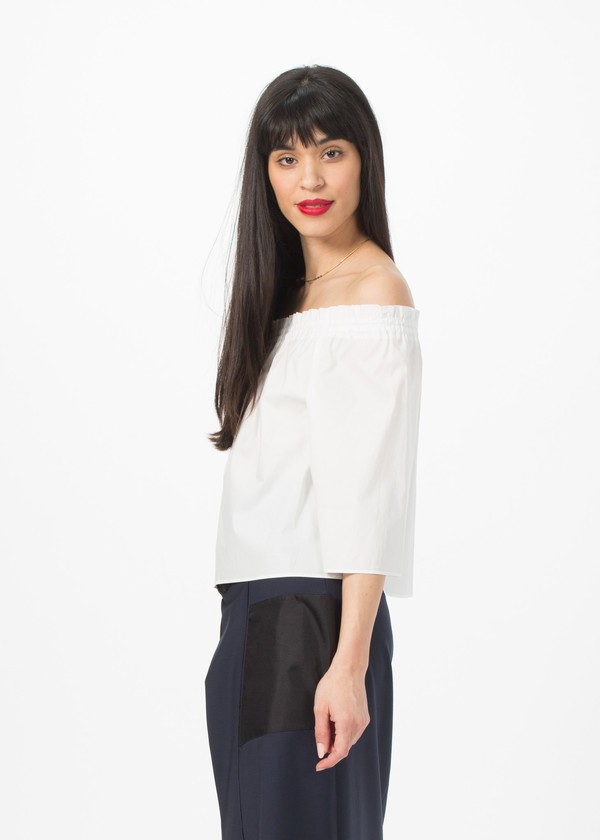 NICO Elle Blouse - White NICO Elle Blouse - White