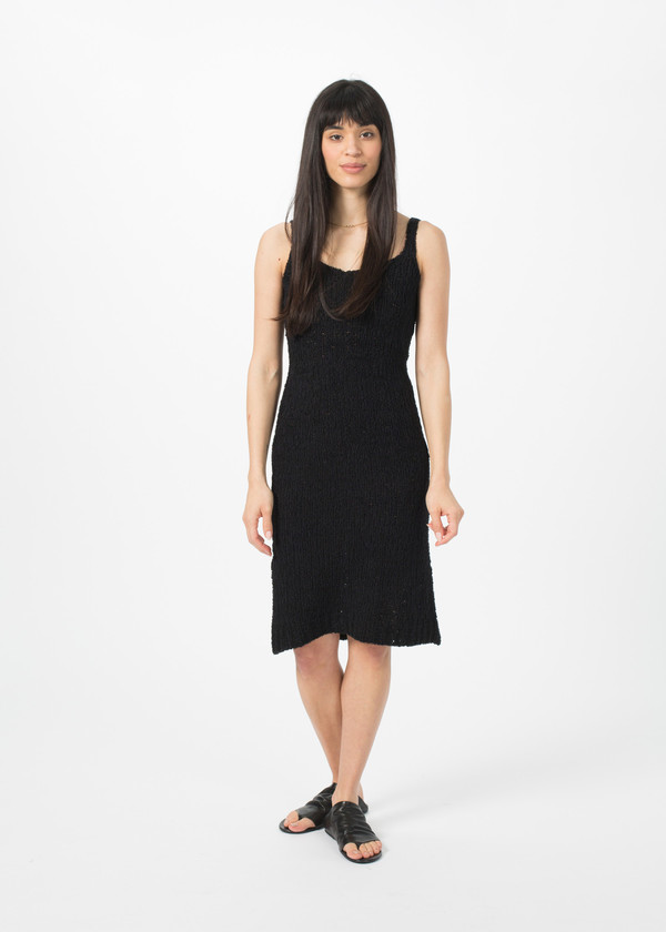 Organic by John Patrick Knit Tank Dress - Black Organic by John Patrick Knit Tank Dress - Black