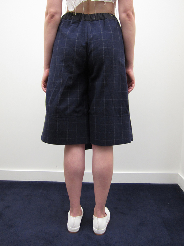 Sophie Andes Gascon Checkered Short Sophie Andes Gascon Checkered Short