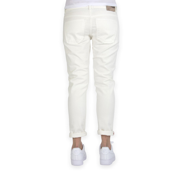 NAKED AND FAMOUS JEANS FEMME THE BOYFRIEND - BLANC NAKED AND FAMOUS JEANS FEMME THE BOYFRIEND - BLANC