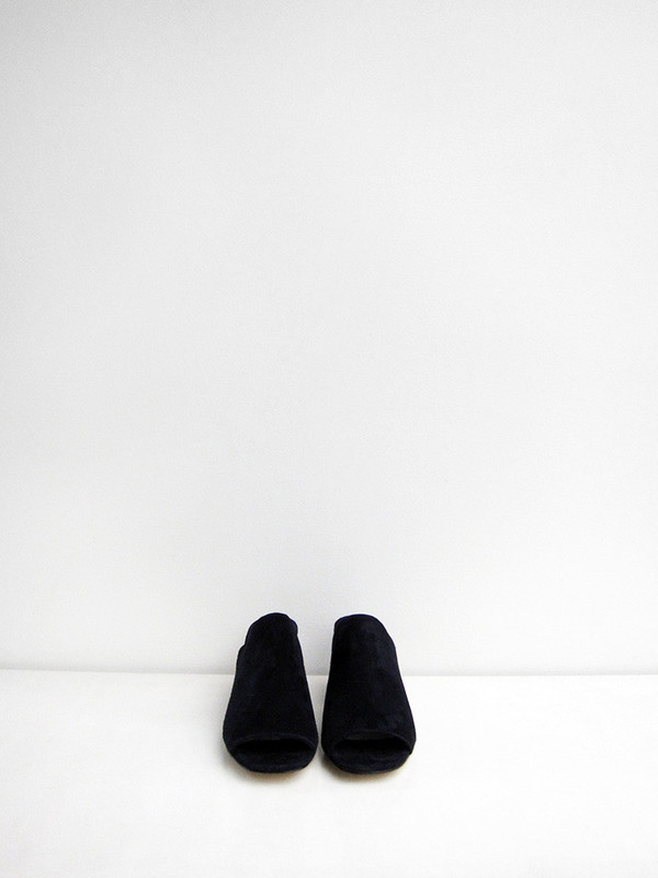 Maryam Nassir Zadeh Penelope Mule, Navy Suede Maryam Nassir Zadeh Penelope Mule, Navy Suede
