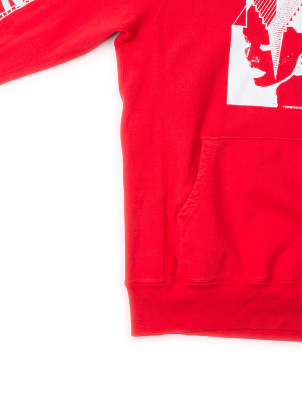 Men's Brain Dead Supreme Architect Hood Red Men's Brain Dead Supreme Architect Hood Red