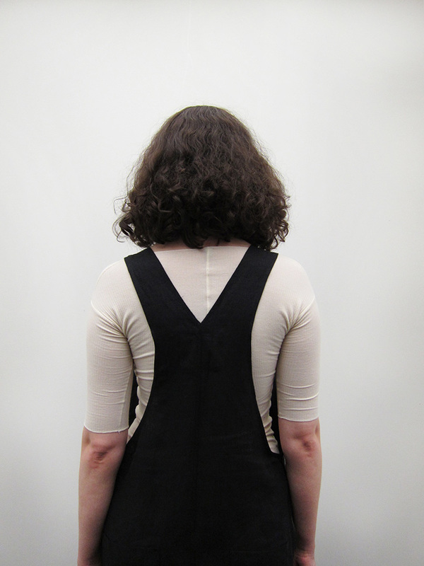 69 Minimal Overalls, Black Linen 69 Minimal Overalls, Black Linen