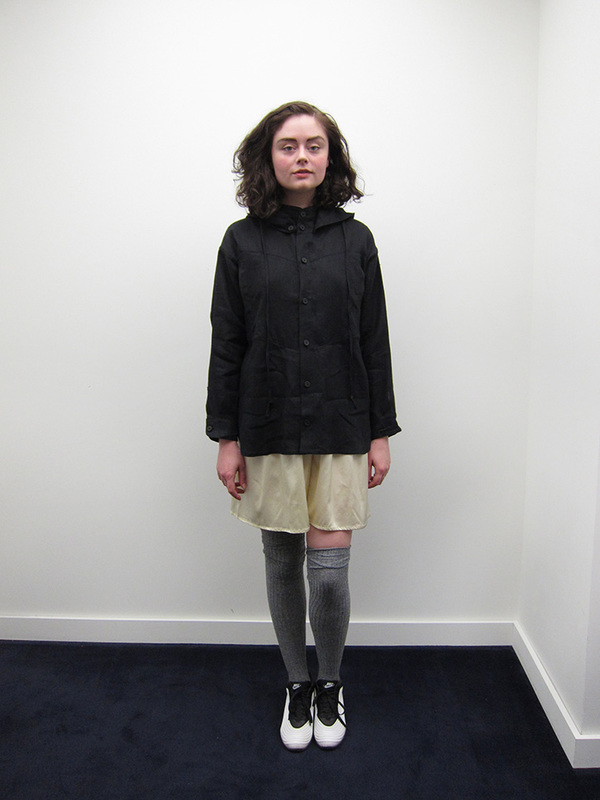 Unisex 69 Hiking Shirt, Black Linen Unisex 69 Hiking Shirt, Black Linen