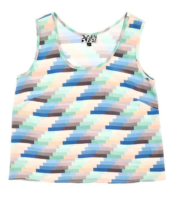 Dusen Dusen Gradient Stripe Tank Dusen Dusen Gradient Stripe Tank