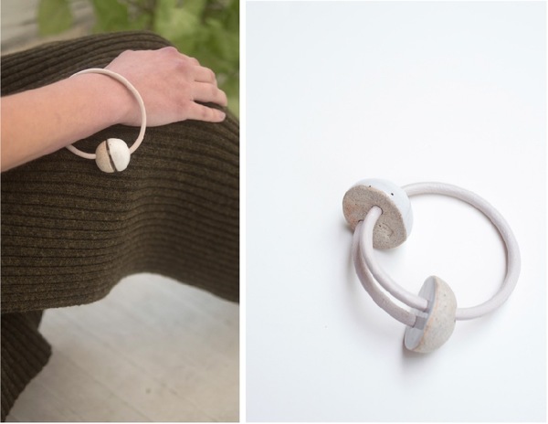 Jujumade sliced sphere bracelet Jujumade sliced sphere bracelet