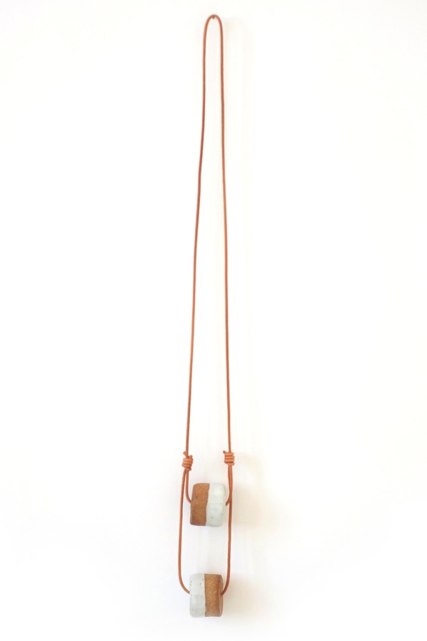 Jujumade double cylinder necklace Jujumade double cylinder necklace