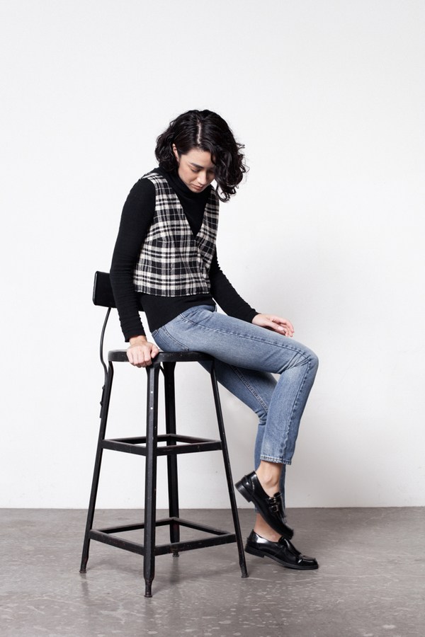 Markoo Nikki Plaid Top Markoo Nikki Plaid Top