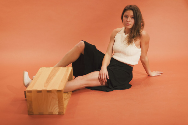 MAX.TAN AUSTERE SKIRT MAX.TAN AUSTERE SKIRT