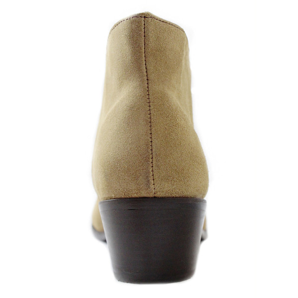 Cartel Footwear Bootie - Clara Beige Suede Cartel Footwear Bootie - Clara Beige Suede