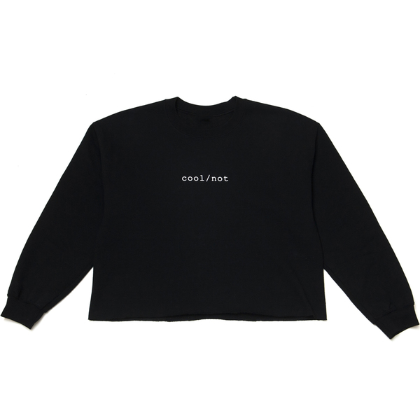 Julien Bowry Cool/Not Sweatshirt Julien Bowry Cool/Not Sweatshirt