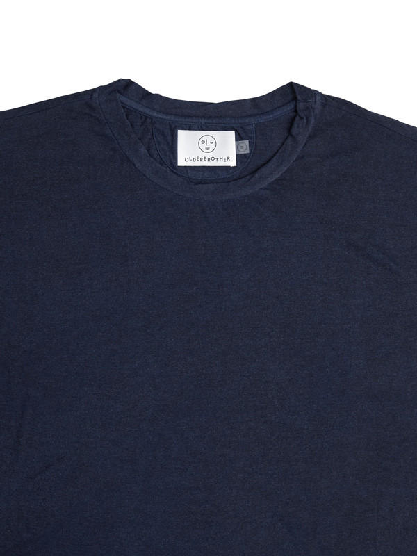 Olderbrother Anti-fit OB Sorona Tee - Dark Indigo Olderbrother Anti-fit OB Sorona Tee - Dark Indigo