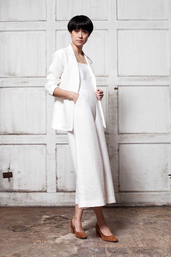 Jesse Kamm Coastal Blazer - white Jesse Kamm Coastal Blazer - white