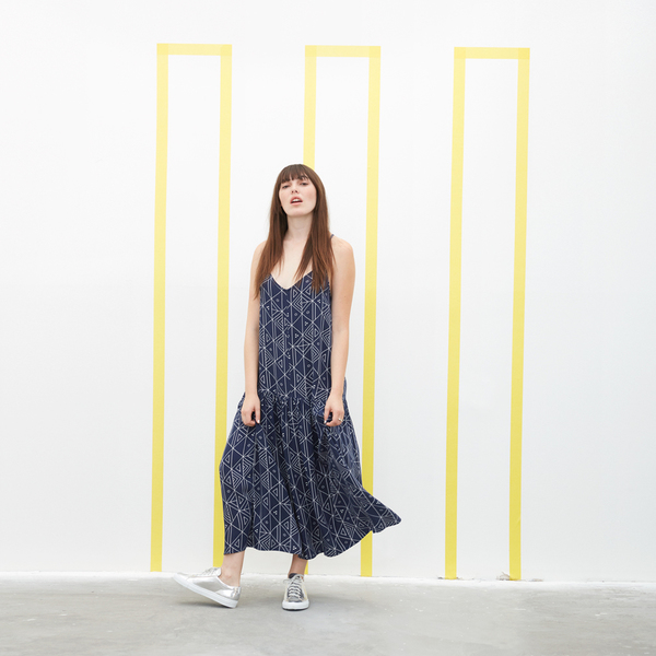 Ali Golden DROP-WAIST DRESS - BLACK Ali Golden DROP-WAIST DRESS - BLACK