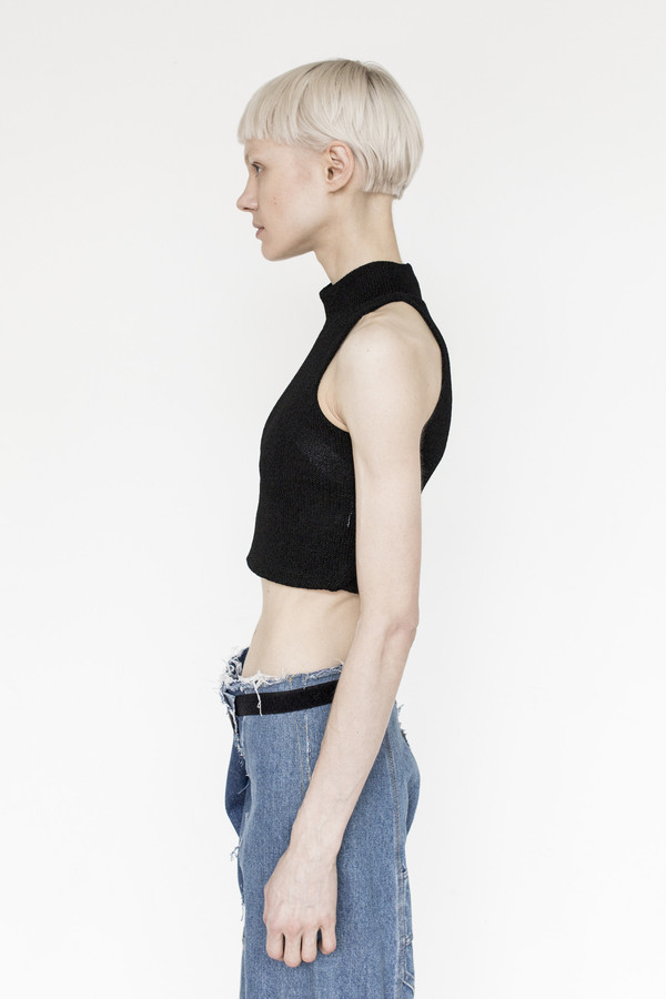 Markoo Blend Knit Crop Top Markoo Blend Knit Crop Top