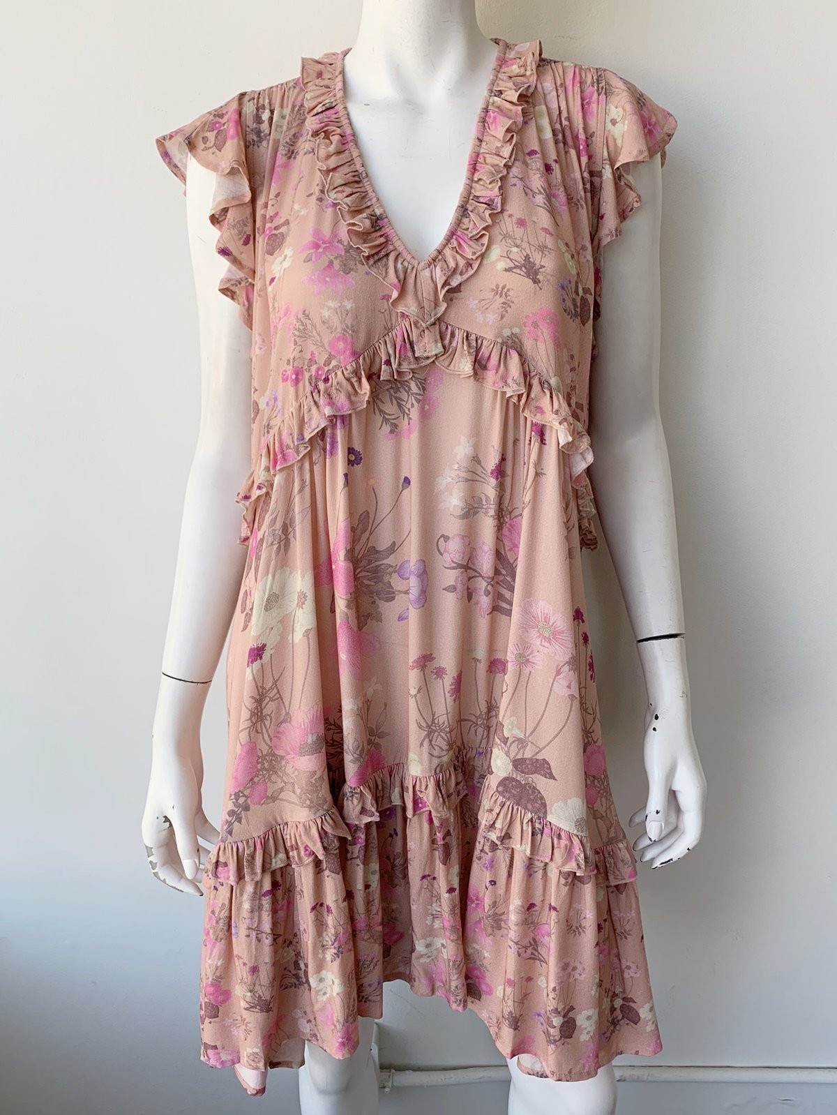 hot pink mini dresses Denver Strapless Beaded Party Dress extended:192221 this timeless mini is Color:Champagne Beige Tailored Button Down Mini