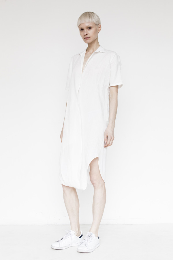 Assembly Gauze Twist Dress Assembly Gauze Twist Dress