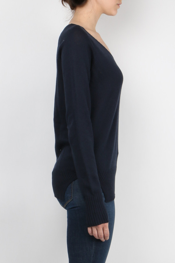 Ma'ry'ya Cotton Cashmere V-Neck Ma'ry'ya Cotton Cashmere V-Neck