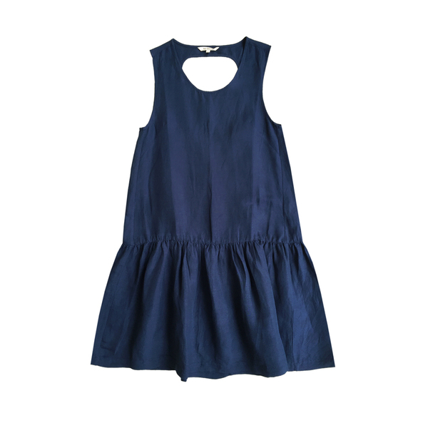 Ali Golden CUT-OUT MIDI DRESS - BLUE Ali Golden CUT-OUT MIDI DRESS - BLUE