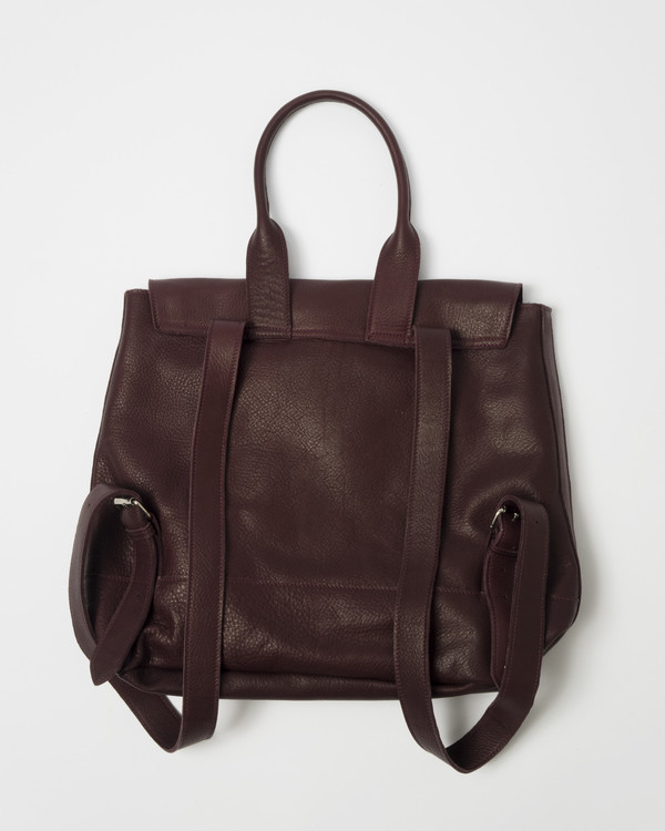 Clyde Room Backpack in Ox Blood Leather Clyde Room Backpack in Ox Blood Leather