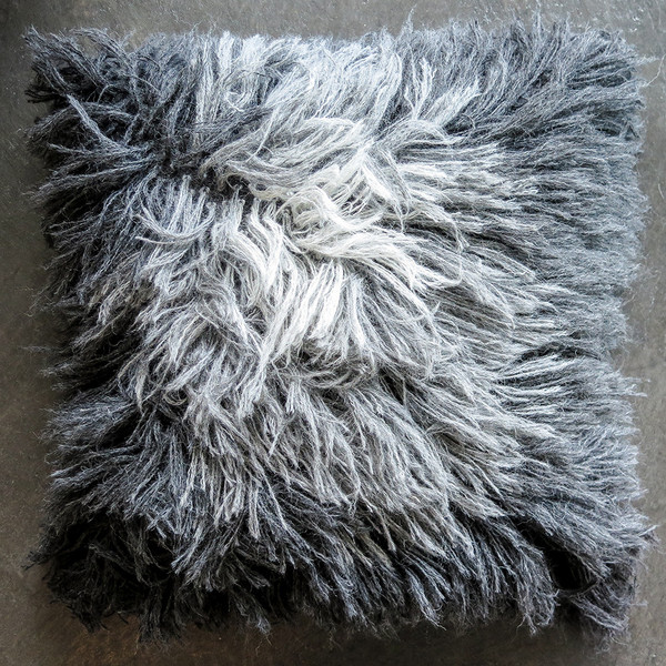 alpaca shag pillow alpaca shag pillow