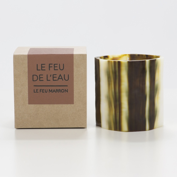 Le Feu de l'Eau amber candle Le Feu de l'Eau amber candle