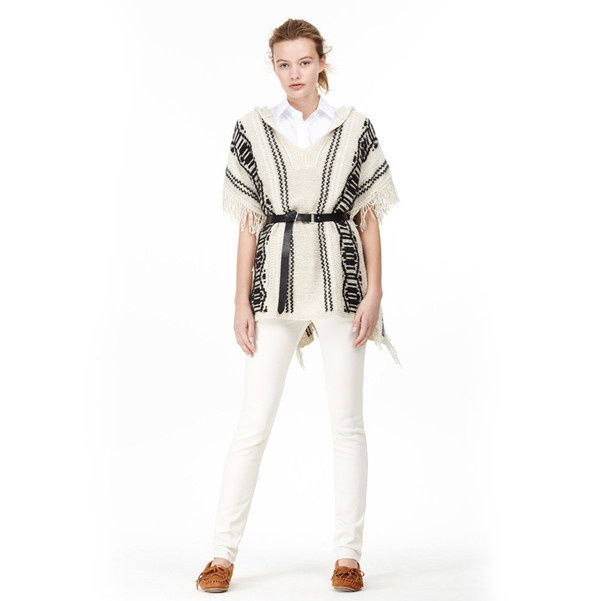 closed hooded poncho closed hooded poncho