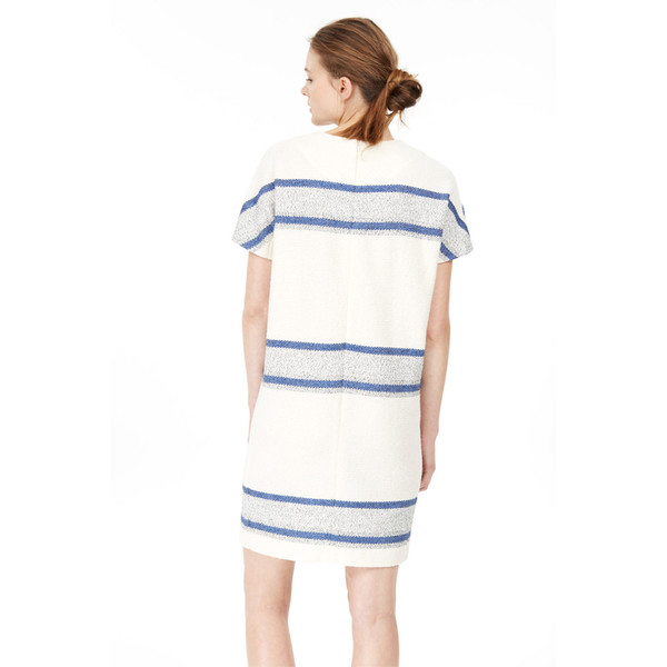 closed striped dress closed striped dress