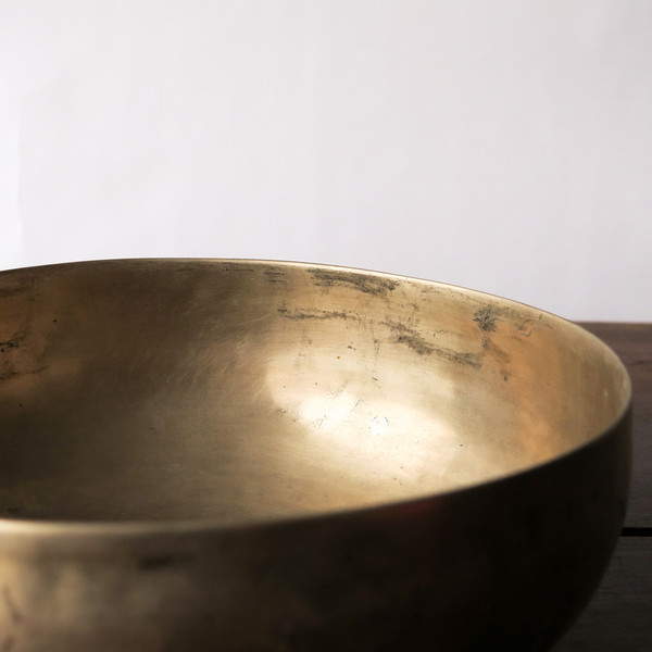 hand-formed brass bowl hand-formed brass bowl