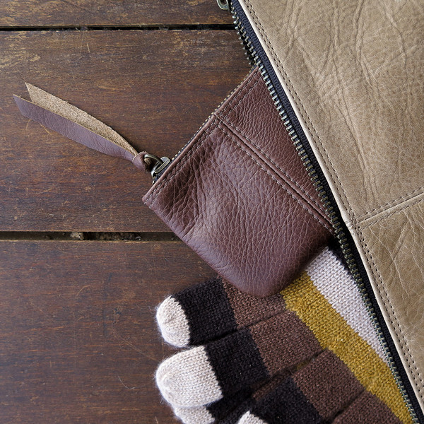 Erica Tanov leather coin pouch Erica Tanov leather coin pouch