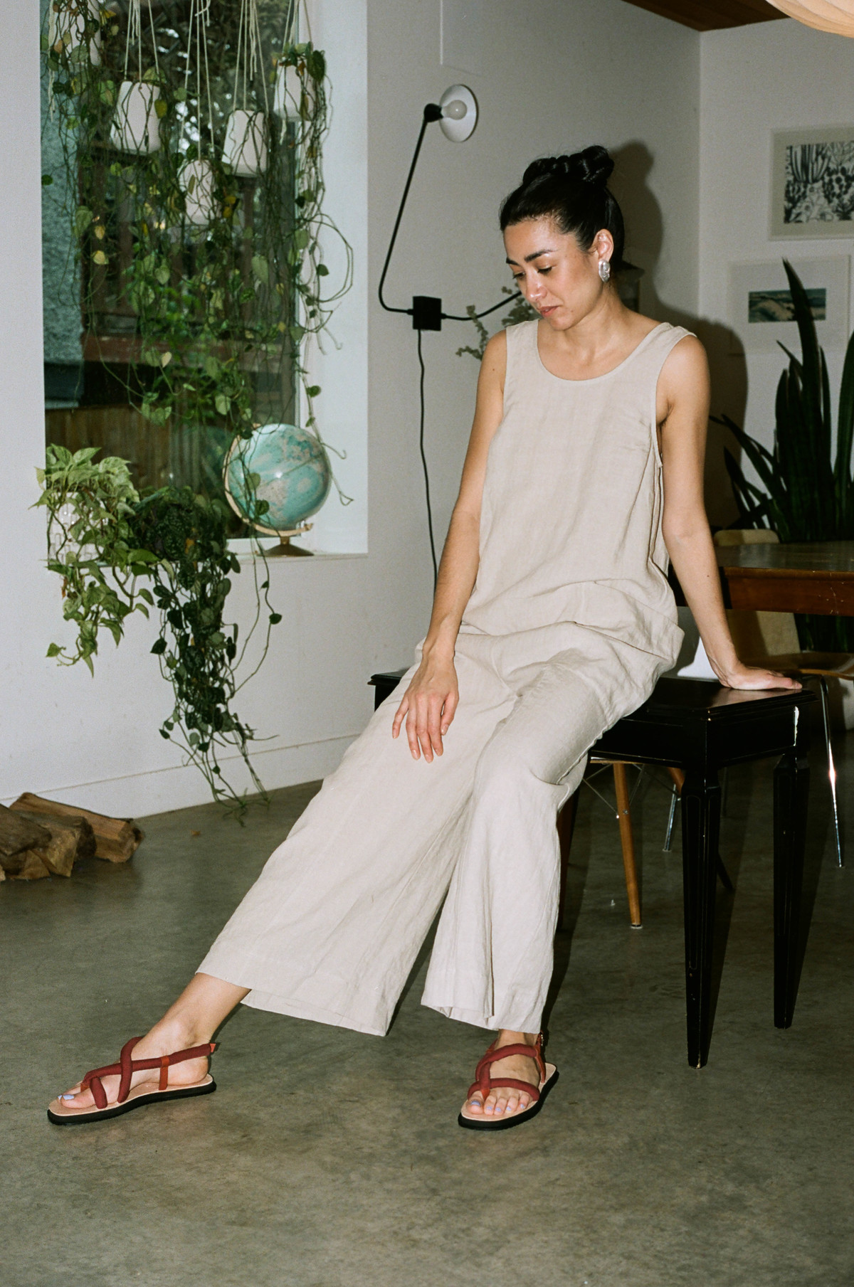 Ilana Kohn Adele Jumpsuit - Oat 